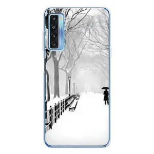 Чохли на Новий Рік TCL 20L Plus (Снігом замело)