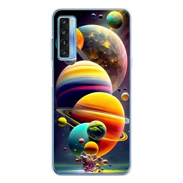 Чехол с рисунком «Солнечна система» для TCL 20L Plus