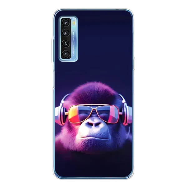 Чехол с рисунком «Стильная обезьяна» для TCL 20L Plus Чехол с рисунком «Стильная обезьяна» для TCL 20L Plus