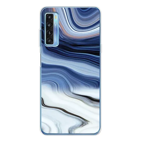 Чехол с рисунком «Светлый мрамор» для TCL 20L Plus Чехол с рисунком «Светлый мрамор» для TCL 20L Plus