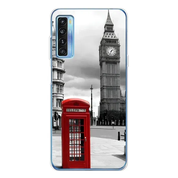 Чехол с рисунком «TELEPHONE» для TCL 20L Plus