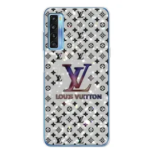 Чохол Стиль Louis Vuitton на TCL 20L Plus (Яскравий LV)