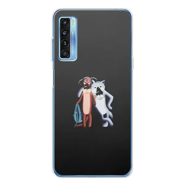 Чехол с рисунком «Шо, опять» для TCL 20L Plus
