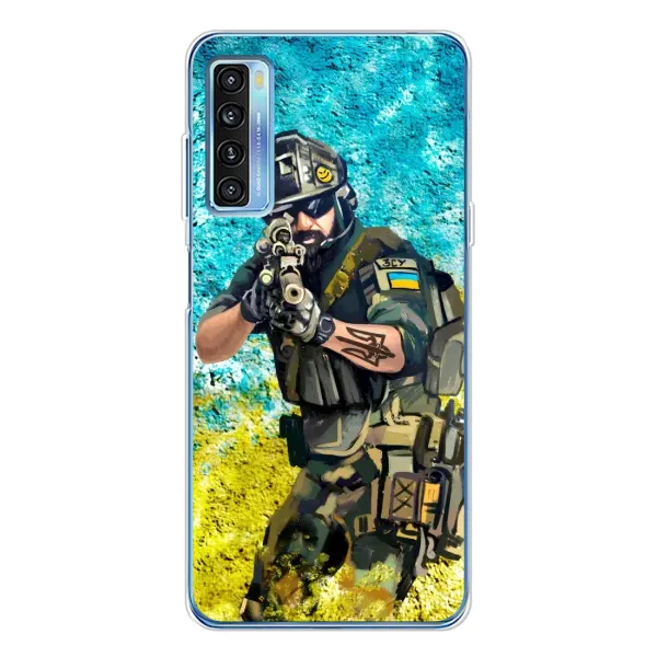 Чехол с рисунком «ЗСУ Воин» для TCL 20L Plus Чехол с рисунком «ЗСУ Воин» для TCL 20L Plus