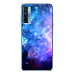 Чехлы КОСМОС для TCL 20L Plus (Звездный вид)
