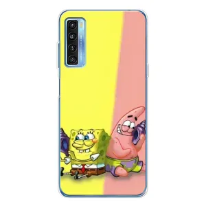Чехлы с Патриком на TCL 20L Plus