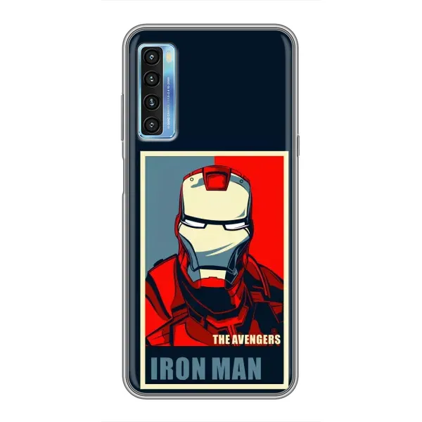 Чехол с рисунком «Art Iron man» для TCL 20L Чехол с рисунком «Art Iron man» для TCL 20L