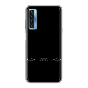 Силіконовий бампер з картинкою машини на TCL 20L (Сілует Audi)