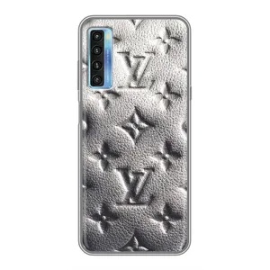 Текстурний Чохол Louis Vuitton для 20Л (Бежевий ЛВ)