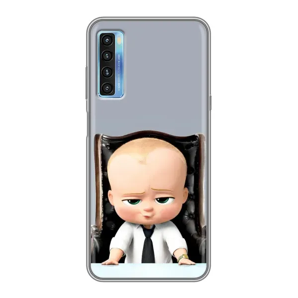 Чехол с рисунком «BOSS» для TCL 20L