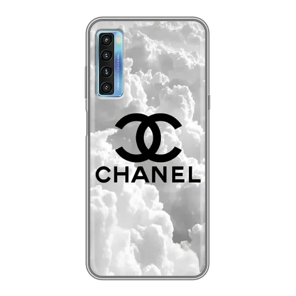 Чехол с рисунком «CHANEL» для TCL 20L Чехол с рисунком «CHANEL» для TCL 20L