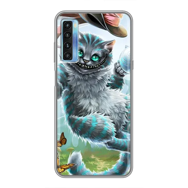 Чехол с рисунком «Чеширский  КОТИК» для TCL 20L