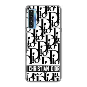 Чехол (Dior, Prada, YSL, Chanel) для TCL 20L (Christian Dior)