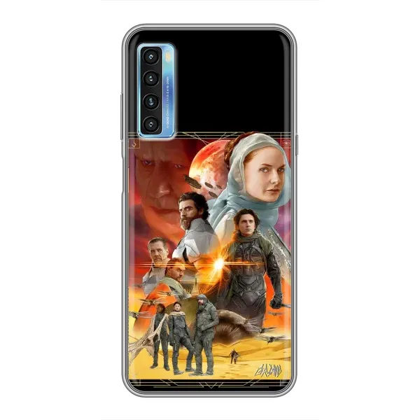 Чехол с рисунком «Д Ю Н А» для TCL 20L
