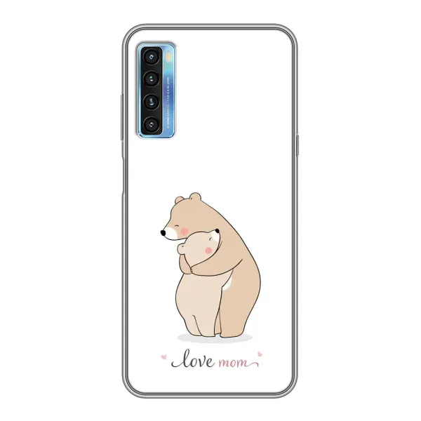 Чехол с рисунком «Для мам» для TCL 20L Чехол с рисунком «Для мам» для TCL 20L