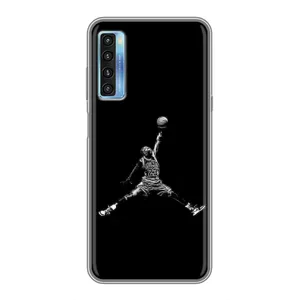 Силиконовый Чехол Nike Air Jordan на 20Л (Джордан)