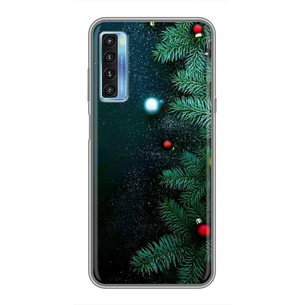 Чехол с рисунком «Елка» для TCL 20L
