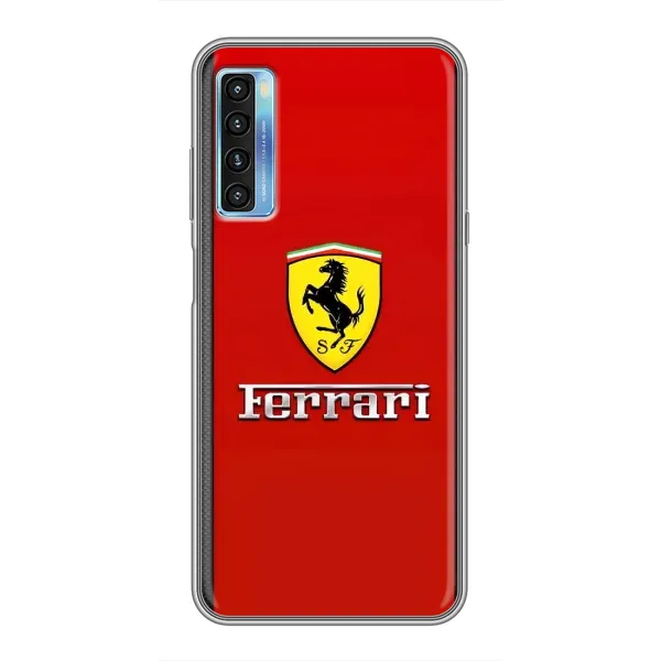 Чехол с рисунком «Ferrari Logo» для TCL 20L