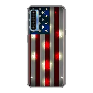 Чехол Флаг USA для TCL 20L (Флаг США 2)