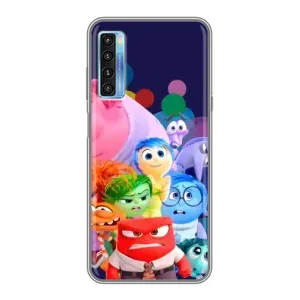 Чехол Головоломка для TCL 20L - (AlphaPrint) (Герои головоломки)