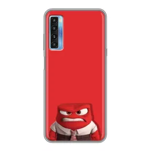 Чехол Головоломка для TCL 20L - (AlphaPrint) (Гнев)