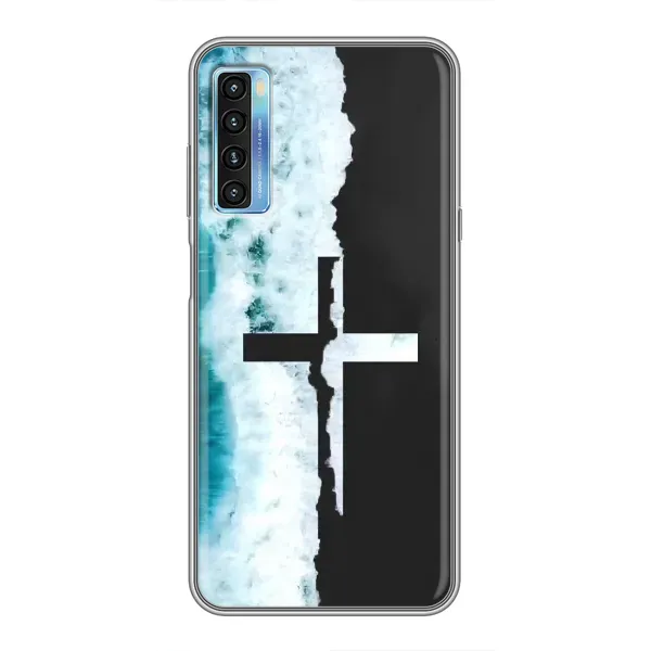 Чехол с рисунком «Хрест» для TCL 20L Чехол с рисунком «Хрест» для TCL 20L