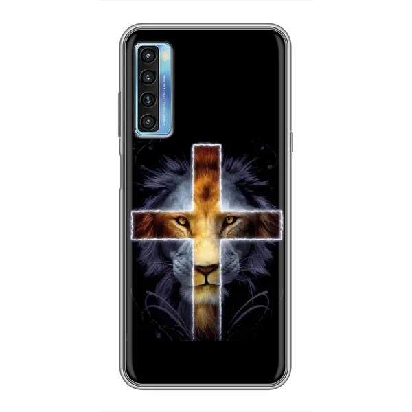 Чехол с рисунком «Иисус Лев» для TCL 20L Чехол с рисунком «Иисус Лев» для TCL 20L