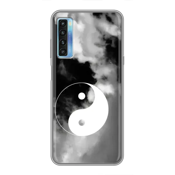Чехол с рисунком «Инь-Янь» для TCL 20L Чехол с рисунком «Инь-Янь» для TCL 20L