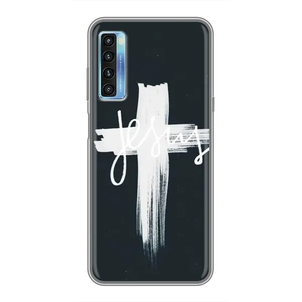 Чехол с рисунком «Jesus» для TCL 20L Чехол с рисунком «Jesus» для TCL 20L