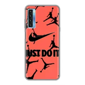 Силиконовый Чехол Nike Air Jordan на 20Л