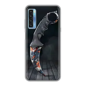 Чехол с рисунком «Кинжал КС ГО» для TCL 20L
