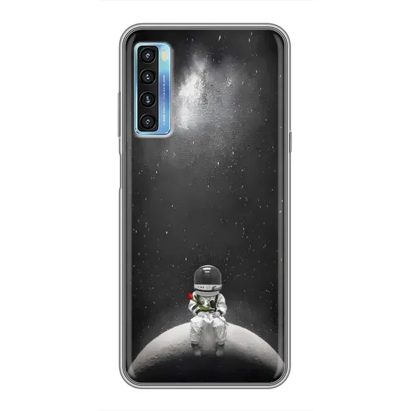 Чехол с рисунком «Космонавт романтик» для TCL 20L Чехол с рисунком «Космонавт романтик» для TCL 20L