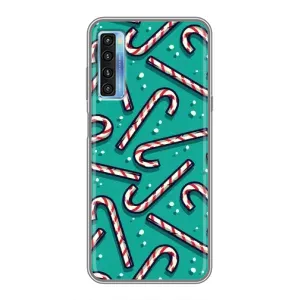 Силиконовый бампер на рождество для TCL 20L