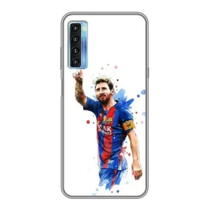 Чехлы Лео Месси Аргентина для TCL 20L