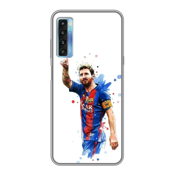Чехол с рисунком «Leo Messi» для TCL 20L Чехол с рисунком «Leo Messi» для TCL 20L