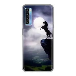 Чехлы с изображением разных животных для TCL 20L (Лошадь)