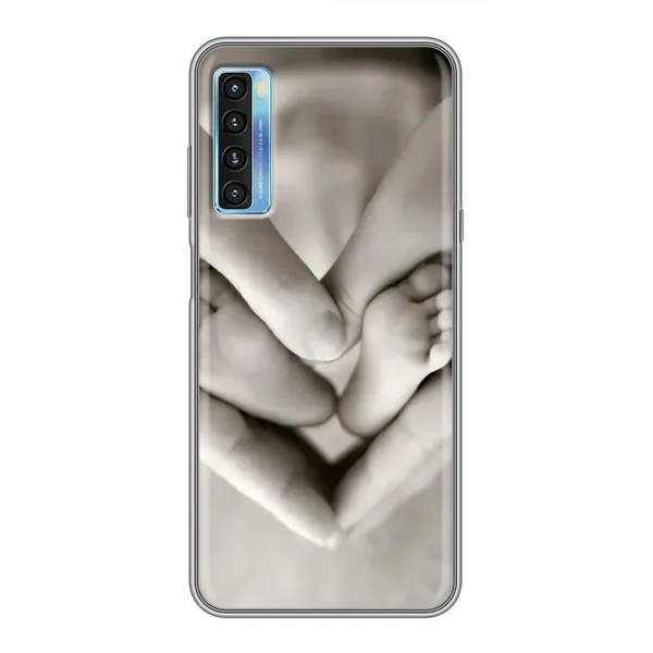 Чехол с рисунком «Любящие руки» для TCL 20L