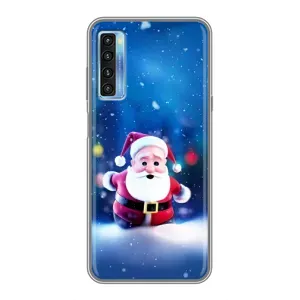 Чехлы на Новый Год TCL 20L (Маленький Дед Мороз)