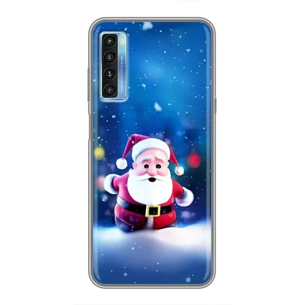 Чехол с рисунком «Маленький Дед Мороз» для TCL 20L
