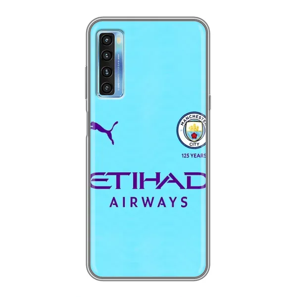Чехол с рисунком «Man City» для TCL 20L Чехол с рисунком «Man City» для TCL 20L