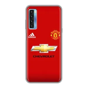 Силиконовые Чехлы принт Футбол на TCL 20L (Man United)