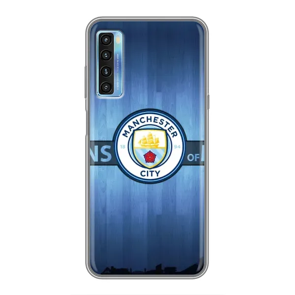 Чехол с рисунком «ManCity» для TCL 20L Чехол с рисунком «ManCity» для TCL 20L