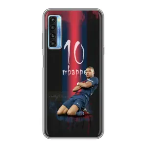 Чохол (TPU) з Футболістом на TCL 20L (MBAPPE 10)