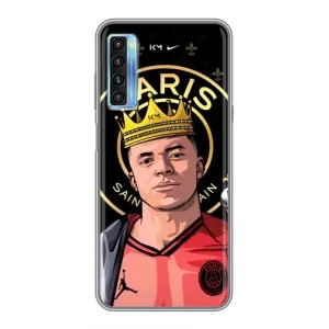 Чохол (TPU) з Футболістом на TCL 20L (Mbappe King)