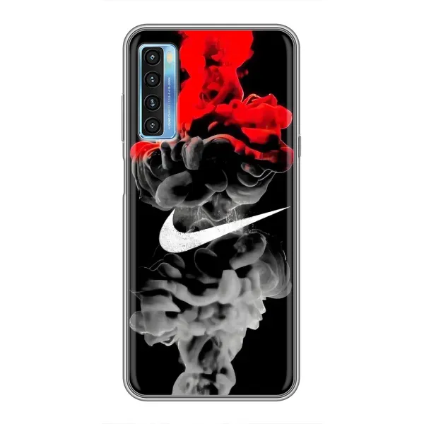 Чехол с рисунком «Nike дым» для TCL 20L Чехол с рисунком «Nike дым» для TCL 20L