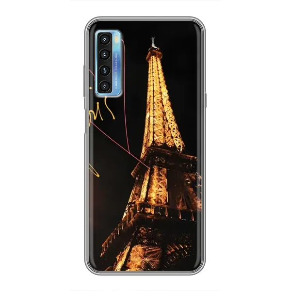 Чехол с рисунком «Paris» для TCL 20L Чехол с рисунком «Paris» для TCL 20L