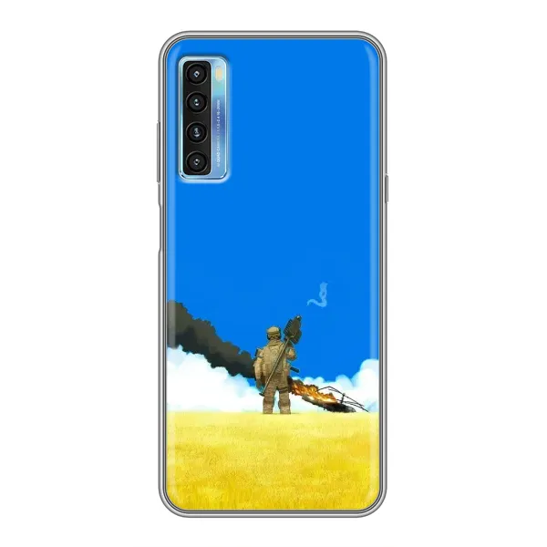 Чехол с рисунком «Попадание» для TCL 20L Чехол с рисунком «Попадание» для TCL 20L