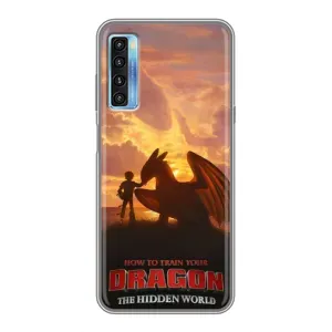 Чехол дракон Беззубик для TCL 20L (Постер Беззубика)