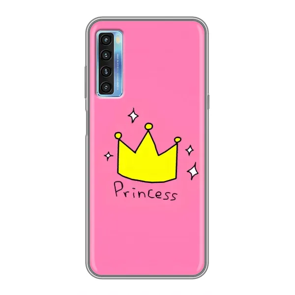 Чехол с рисунком «Princess» для TCL 20L Чехол с рисунком «Princess» для TCL 20L