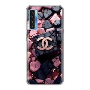 Чехол (Dior, Prada, YSL, Chanel) для TCL 20L (Шанель)
